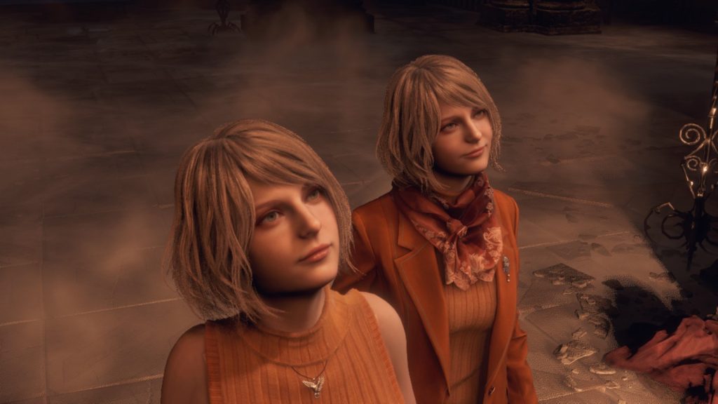 图片[2]-《生化危机4：重制版》脑大病MOD 艾什莉遇上碍事梨-咸鱼单机官网