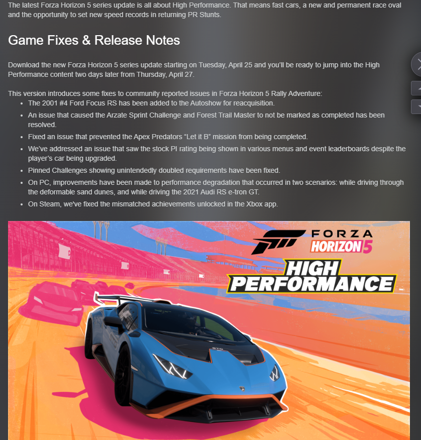 图片[2]-《极限竞速:地平线5》新补丁即将上线 解决PC性能下降问题-咸鱼单机官网