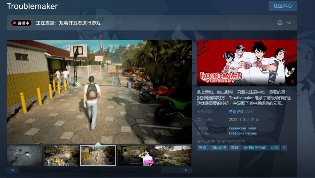 图片[2]-清版动作冒险游戏《Troublemaker》Steam特别好评-咸鱼单机官网