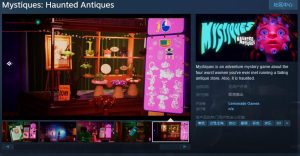 《Mystiques: Haunted Antiques》Steam页面现已开放,发行日期待定-咸鱼单机官网