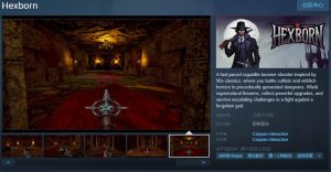 《Hexborn》:快节奏Roguelite射击游戏,Steam页面现已开放-咸鱼单机官网