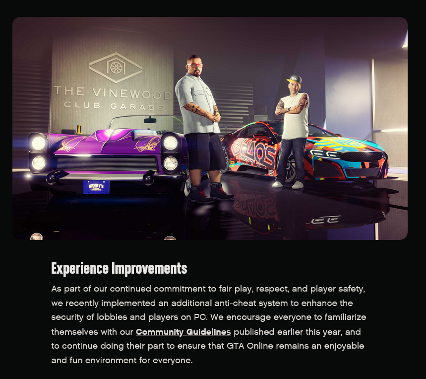 Rockstar Games宣布《GTA Online》将于明年初进行性能升级-咸鱼单机官网