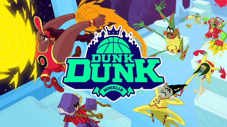 独立卡通风篮球街机《Dunk Dunk》将于5月8日发售，支持PC（Steam）和Switch主机-咸鱼单机官网