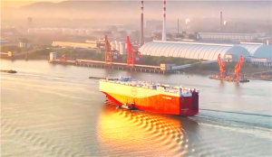 比亚迪深圳号：全球最大汽车滚装船开启试航-咸鱼单机官网