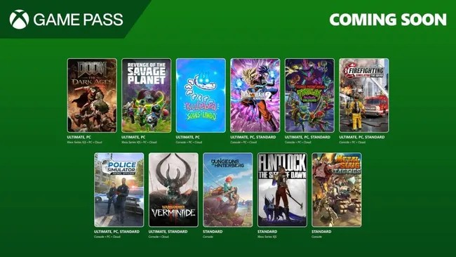 Xbox 2025年5月Game Pass游戏阵容：新作登场，畅玩经典-咸鱼单机官网
