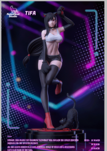NekoNest工作室发布《最终幻想7》猫娘版1/6蒂法雕像,限量发售-咸鱼单机官网