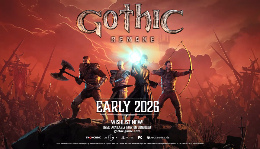 经典名作《哥特王朝：重制版》公布最新预告片，预定2026年初发售-咸鱼单机官网