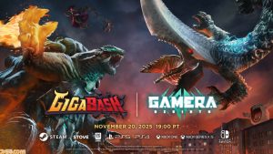 《GigaBash 巨击大乱斗》与《加美拉》联动:全新DLC“加美拉 -重生-”将于11月21日上线-咸鱼单机官网