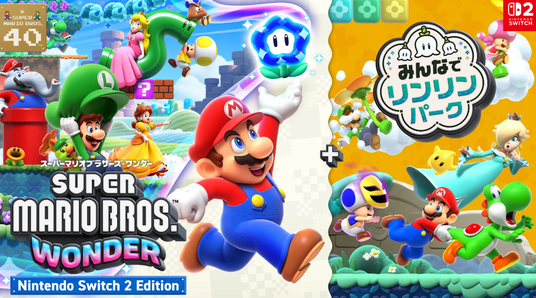 《超级马里奥兄弟：惊奇》Switch 2版3月26日发售，新增角色与合作训练场-咸鱼单机官网