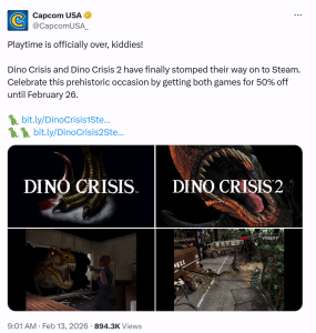 《恐龙危机》1&2移植版突袭Steam，首发五折唤醒经典-咸鱼单机官网