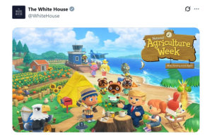 白宫再度擅自滥用《动森》制作梗图引发热议 任天堂暂未回应-咸鱼单机官网