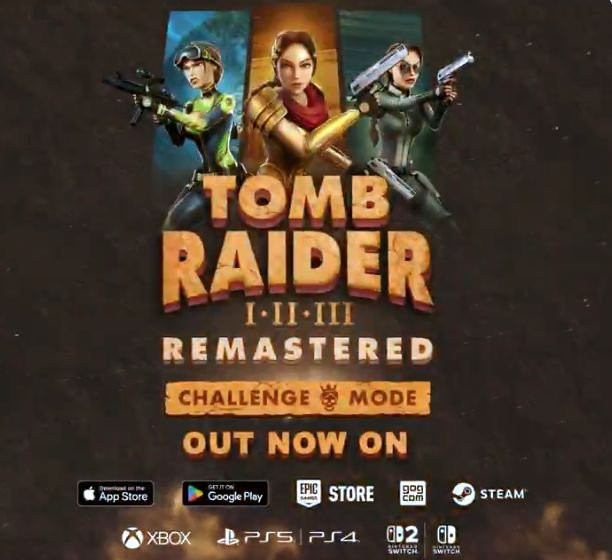 《古墓丽影123重制版》登陆Switch 2与移动端，免费挑战模式上线-咸鱼单机官网